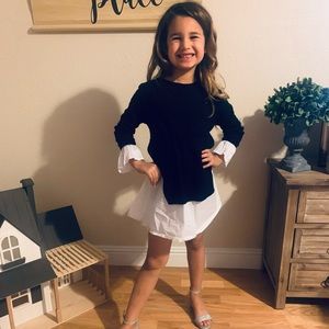 Black & white dress!